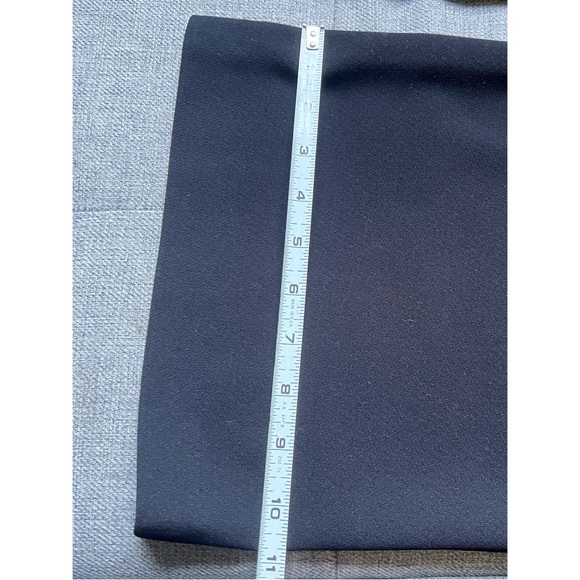 Tristan Pants Straight Wide Leg Black Vintage Tristan & Iseut - Picture 7 of 12